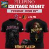 Los Angeles Angels Filipino Heritage Night 2026 Proud Hoodie T Shirt