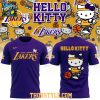 Los Angeles Lakers 2026 Hello Kitty Theme Game Night Hoodie T Shirt