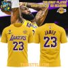 Los Angeles Lakers LeBron James 2026 First Player Achieved 23 Seasons Hoodie