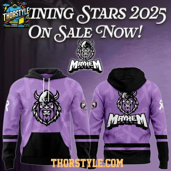 Macon Mayhem Cancer Night 2026 Hockey Fight Cancer Hoodie T-Shirt