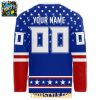 Macon Mayhem Military Night 2026 US Veteran Personalized Hockey Jersey