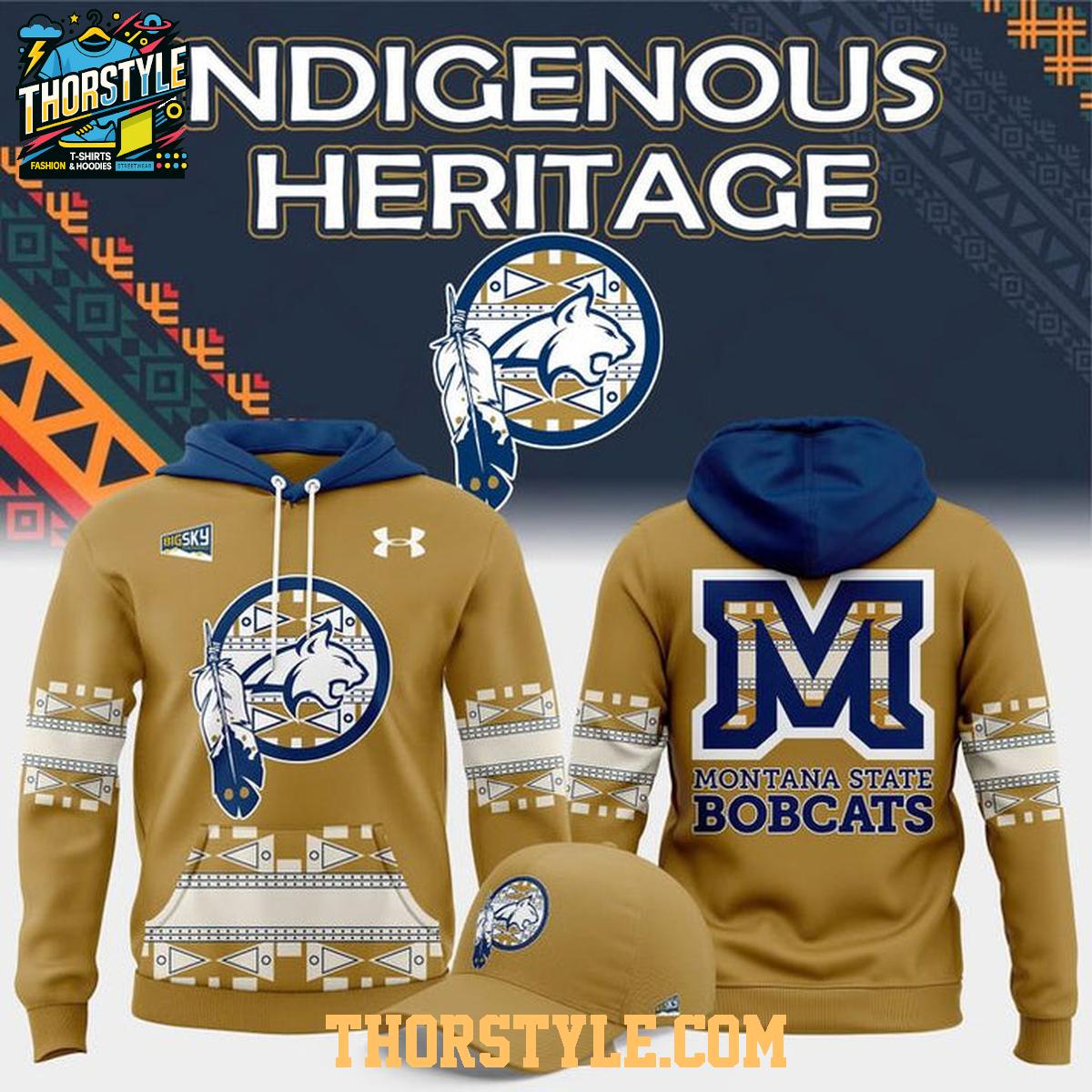 Montana State Bobcats Indigenous Heritage Night 2026 Celebrate Hoodie T-Shirt Montana State Bobcats Indigenous Heritage Night 2026 Celebrate Hoodie T-Shirt