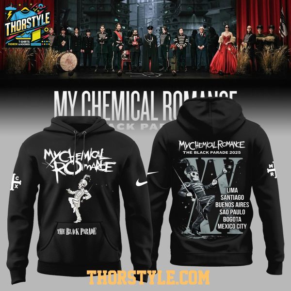 My Chemical Romance Tour 2026 Latin America Hoodie Shirts