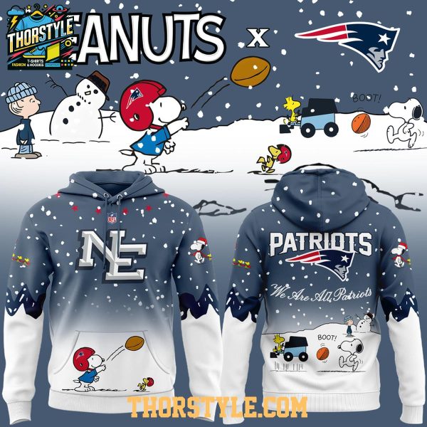 New England Patriots Peanuts Night 2026 Go Pats Hoodie T-Shirt