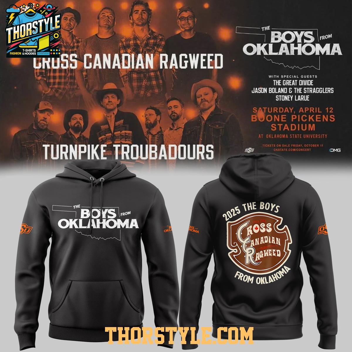 OSU Cowboys Cross Canadian Ragweed 2026 Oklahoma Boys Night Hoodie OSU Cowboys Cross Canadian Ragweed 2026 Oklahoma Boys Night Hoodie