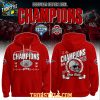 Ohio State Buckeyes Goodyear Cotton Bowl 2025 Champs Hoodie T Shirt Red