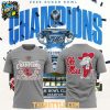 Ole Miss Rebels Sugar Bowl Champions 2026 Allstate Grey Hoodie T Shirt