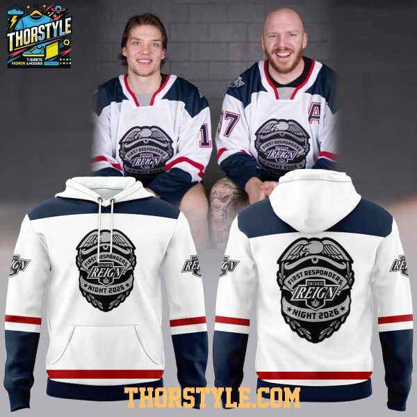 Ontario Reign First Responders Night 2026 Celebrate Hoodie T-Shirt