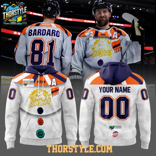 Orlando Solar Bears Snowman Night 2025-2026 Hoodie T-Shirt