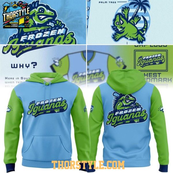 Palm Beach Cardinals Frozen Iguanas 2025-2026 Hoodie T-Shirt