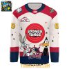Peoria Rivermen Looney Tunes 2026 Night Personalized Hockey Jersey
