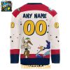 Peoria Rivermen Looney Tunes 2026 Night Personalized Hockey Jersey