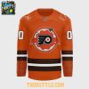 Philadelphia Flyers 2026 Fourth Wing Night Personalized Hockey Jersey Orange