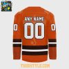 Philadelphia Flyers 2026 Fourth Wing Night Personalized Hockey Jersey Orange