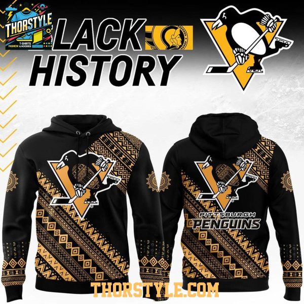 Pittsburgh Penguins 2026 Black History Month Celebrate Hoodie Shirts