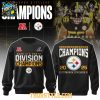 Pittsburgh Steelers AFC North Champions 2025 Cheers Hoodie T Shirt