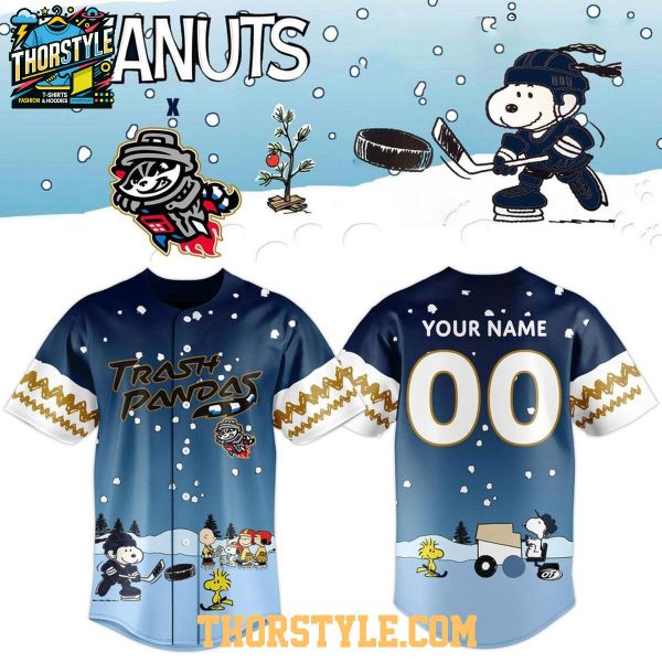 Rocket City Trash Pandas Peanuts Night 2026 Personalized Baseball Jersey