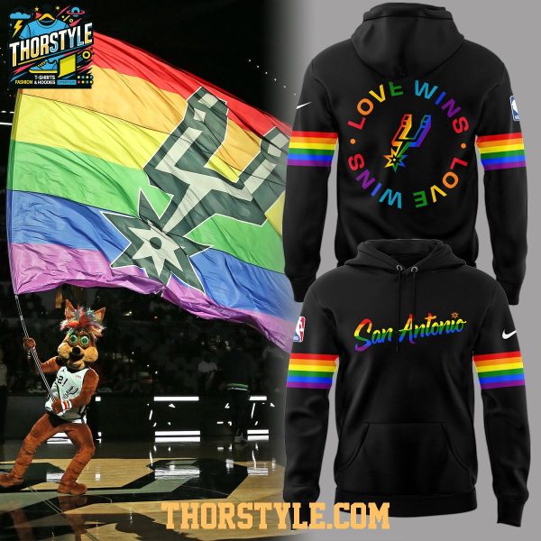 San Antonio Spurs Pride Night 2025-2026 Season Hoodie T-Shirt