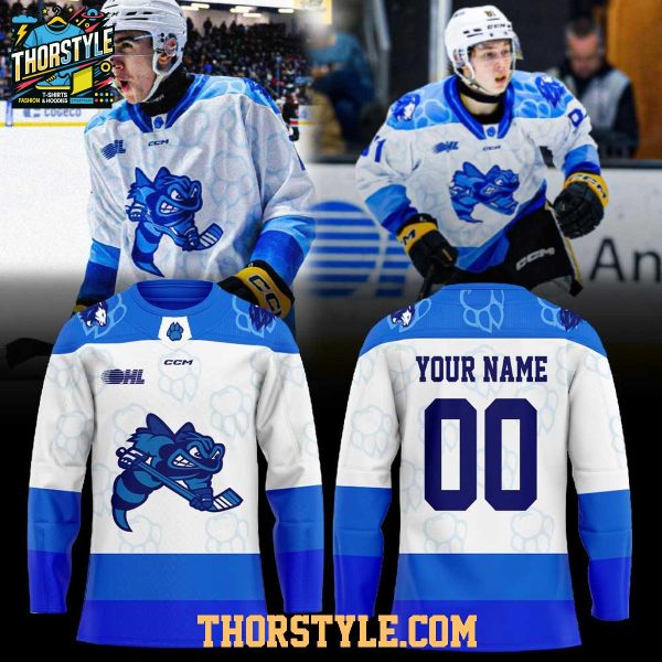 Sarnia Sting x Lambton College Lions Night At The Hive 2026 Hockey Jersey