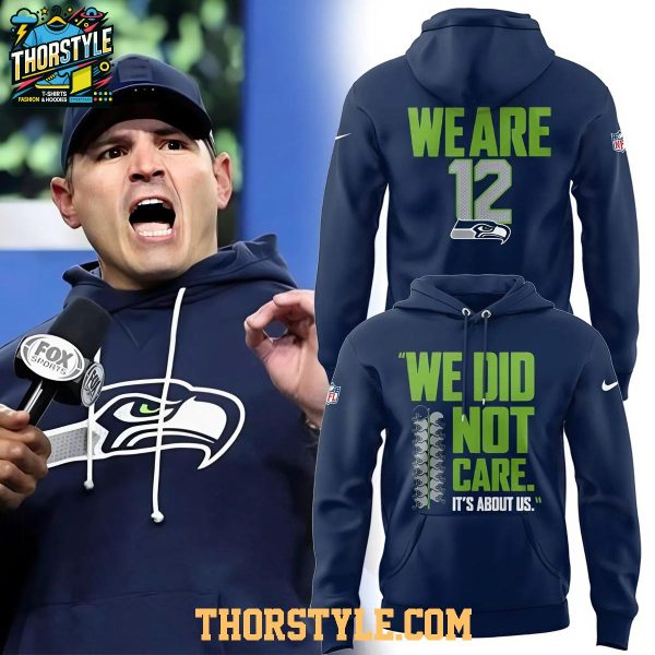 Seattle Seahawks Coach Macdonald We Are 12 Hoodie 2026