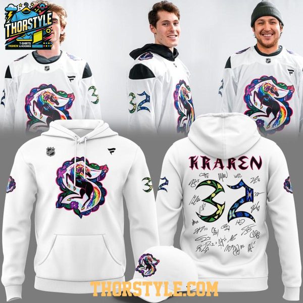 Seattle Kraken All Players Signature For Pride Night 2026 Hoodie T-Shirt