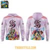 Seattle Kraken x Disney Princess Game 2026 Night Hoodie T Shirt
