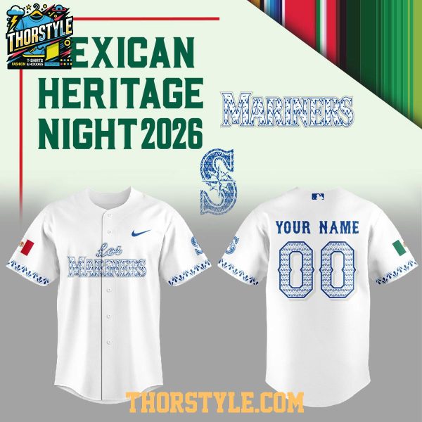 Seattle Mariners x Mexican Heritage Night 2026 Los Mariners Baseball Jersey