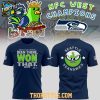 Seattle Seahawks 2025 NFC West Division Champions The King Hawks Hoodie