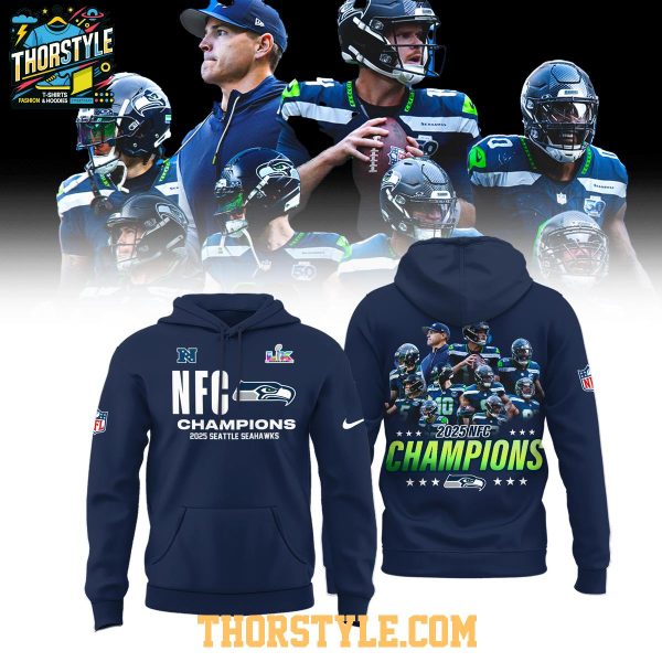 Seattle Seahawks NFC Division Champions 2026 Hoodie T-Shirt