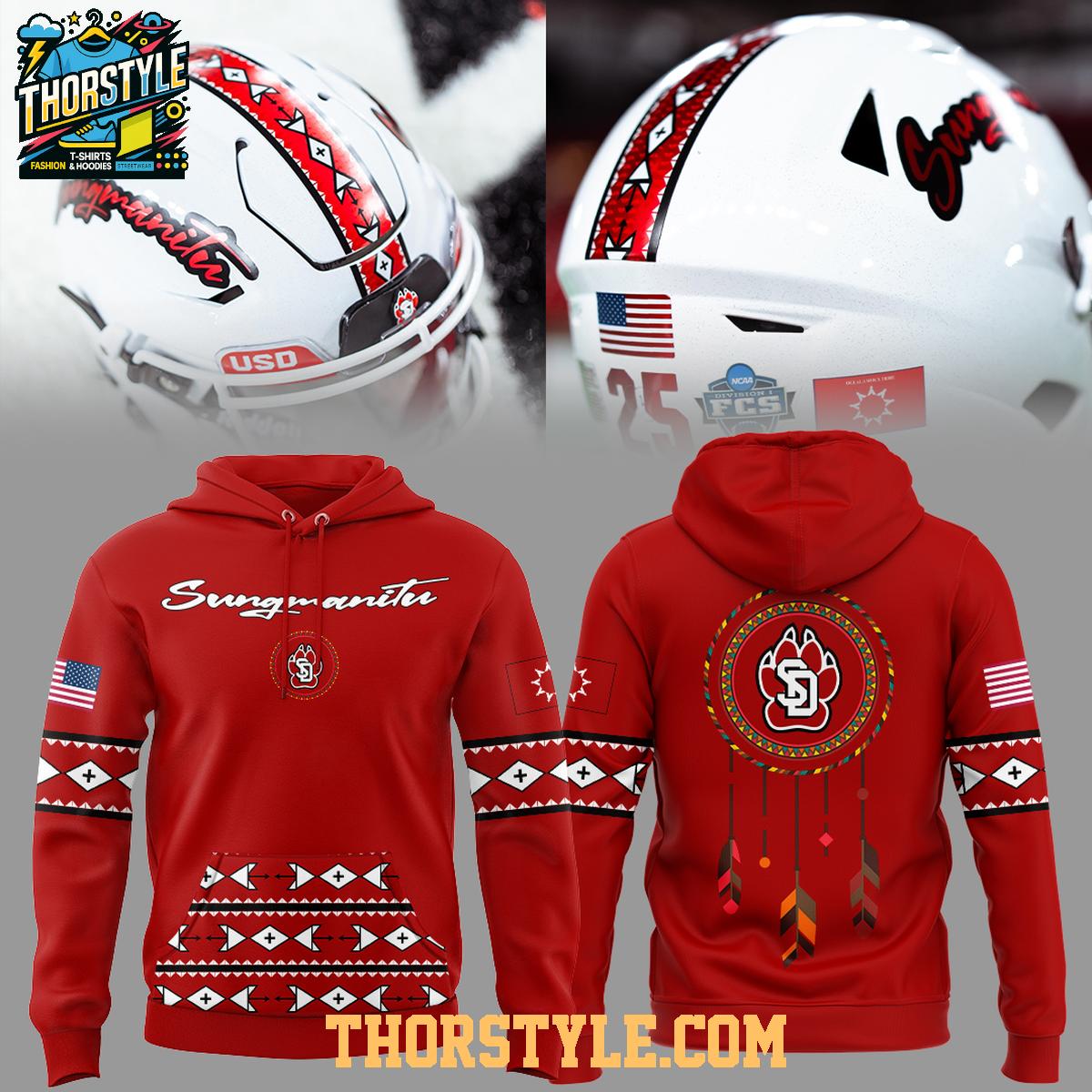 South Dakota Coyotes 2026 Native American Heritage Day Hoodie T-Shirt South Dakota Coyotes 2026 Native American Heritage Day Hoodie T-Shirt