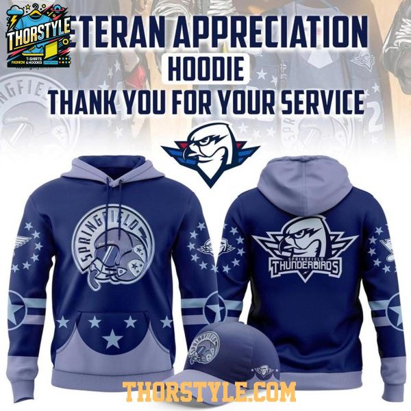 Springfield Thunderbirds American Veterans Day 2026 Hoodie Shirts