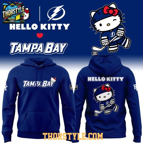 Tampa Bay Lightning 2026 Hello Kitty Commemorating Night Hoodie Shirts
