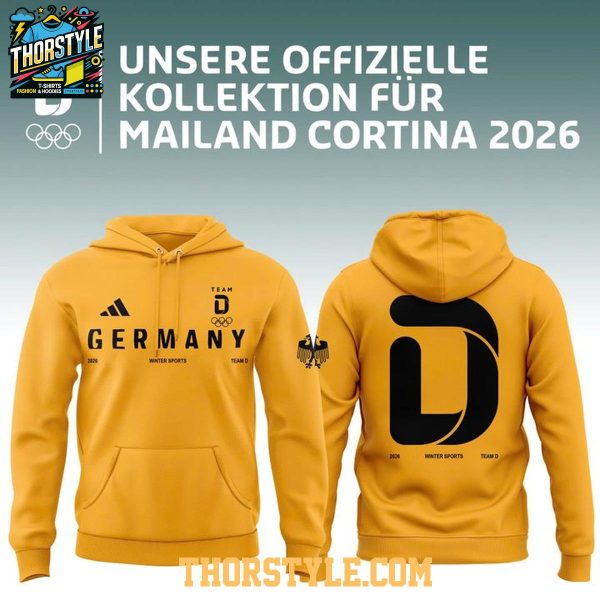 Team Deutschland Milano Cortina 2026 Winter Olympics Hoodie T-Shirt
