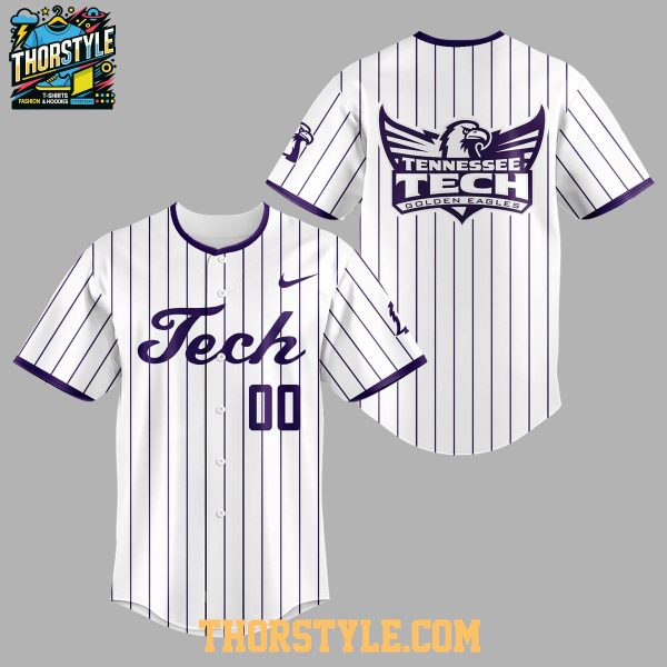 Tennessee Tech Golden Eagles Stripe Edition 2026 Season Baseball Jersey