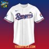 Texas Rangers x Hello Kitty 2026 Night Of MLB Personalized Baseball Jersey