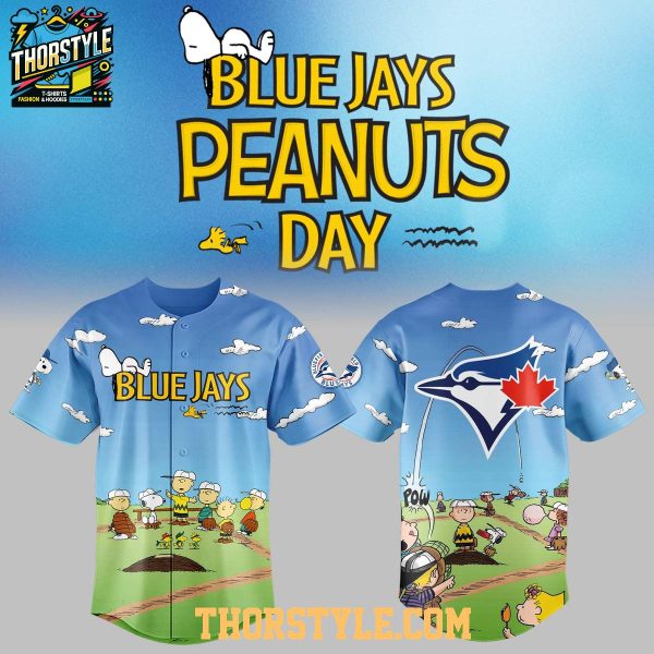 Toronto Blue Jays x Peanuts Day 2026 Personalized Baseball Jersey