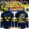 Tre Kronor 2026 IIHF World Junior Champions Personalized Hockey Jersey
