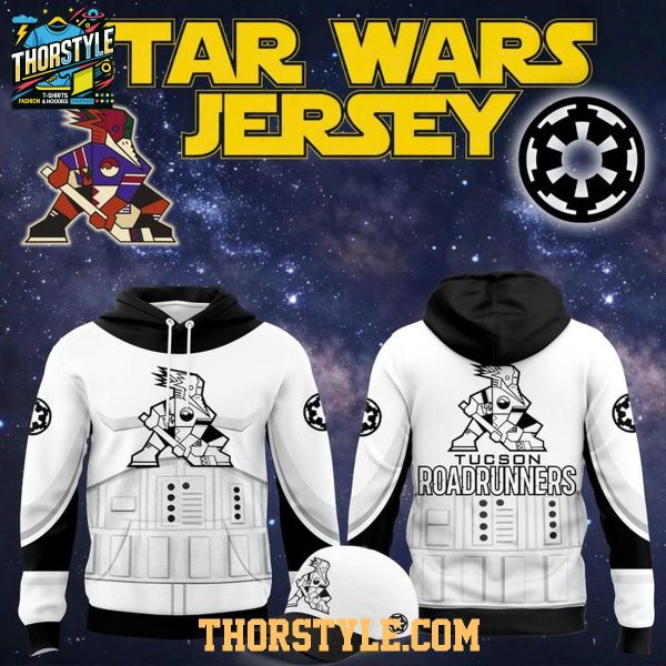 Tucson Roadrunners 2026 Star Wars Night Celebrate Hoodie T-Shirt