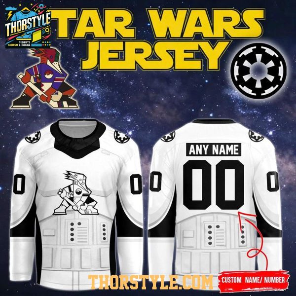 Tucson Roadrunners Star Wars Night 2026 Personalized Hockey Jersey