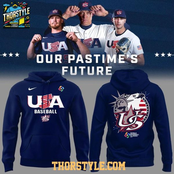 USA Baseball Team 2026 World Baseball Classic Celebration Hoodie T-Shirt