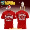 Utah Utes 2025 Las Vegas Bowl Champions Football Hoodie T Shirt Red