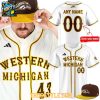 Western Michigan Broncos 2026 Throwback Personalized Baseball Jersey