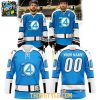 Wheeling Nailers Fantastic 4 Marvel 2026 Night Personalized Hockey Jersey