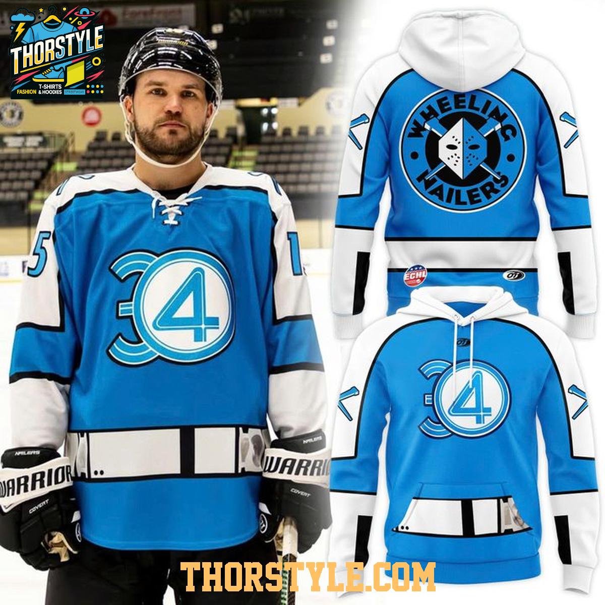 Wheeling Nailers Fantastic 4 x Marvel Hero Night 2026 Hoodie T-Shirt Wheeling Nailers Fantastic 4 x Marvel Hero Night 2026 Hoodie T-Shirt
