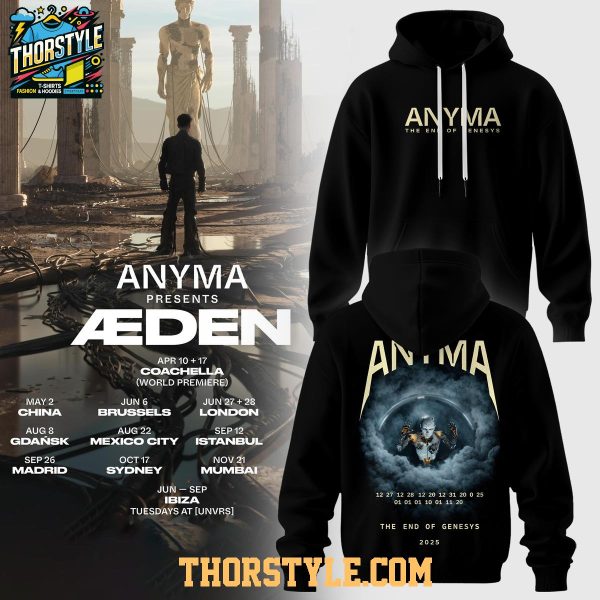 Anyma Sphere Las Vegas 2026 Show Eden Hoodie T-Shirt