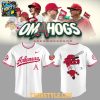 Arkansas Razorbacks 2026 Throwback Omahogs Personalized Baseball Jersey