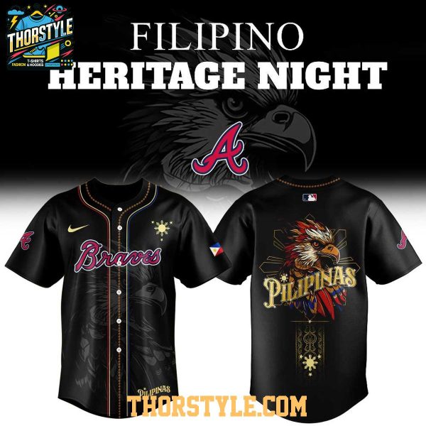 Atlanta Braves Filipino American Heritage 2026 Night Baseball Jersey