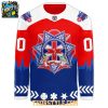 Binghamton Black Bears First Responders 2026 Night Personalized Hockey Jersey