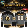 Boston Bruins Batman Night 2026 Personalized Hockey Jersey
