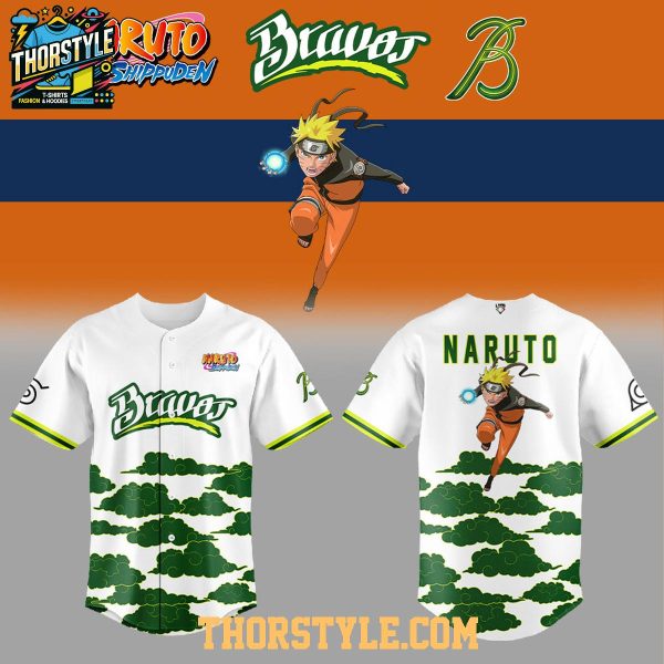 Bravos de Leon x Naruto Shippuden 2026 Night Baseball Jersey